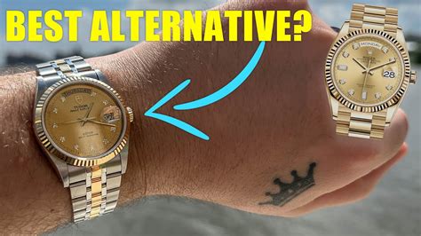 fake day date rolex|Rolex Day-Date alternatives.